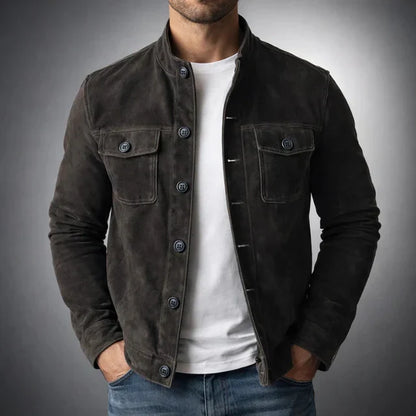 Lorenzo | Chaqueta de ante premium